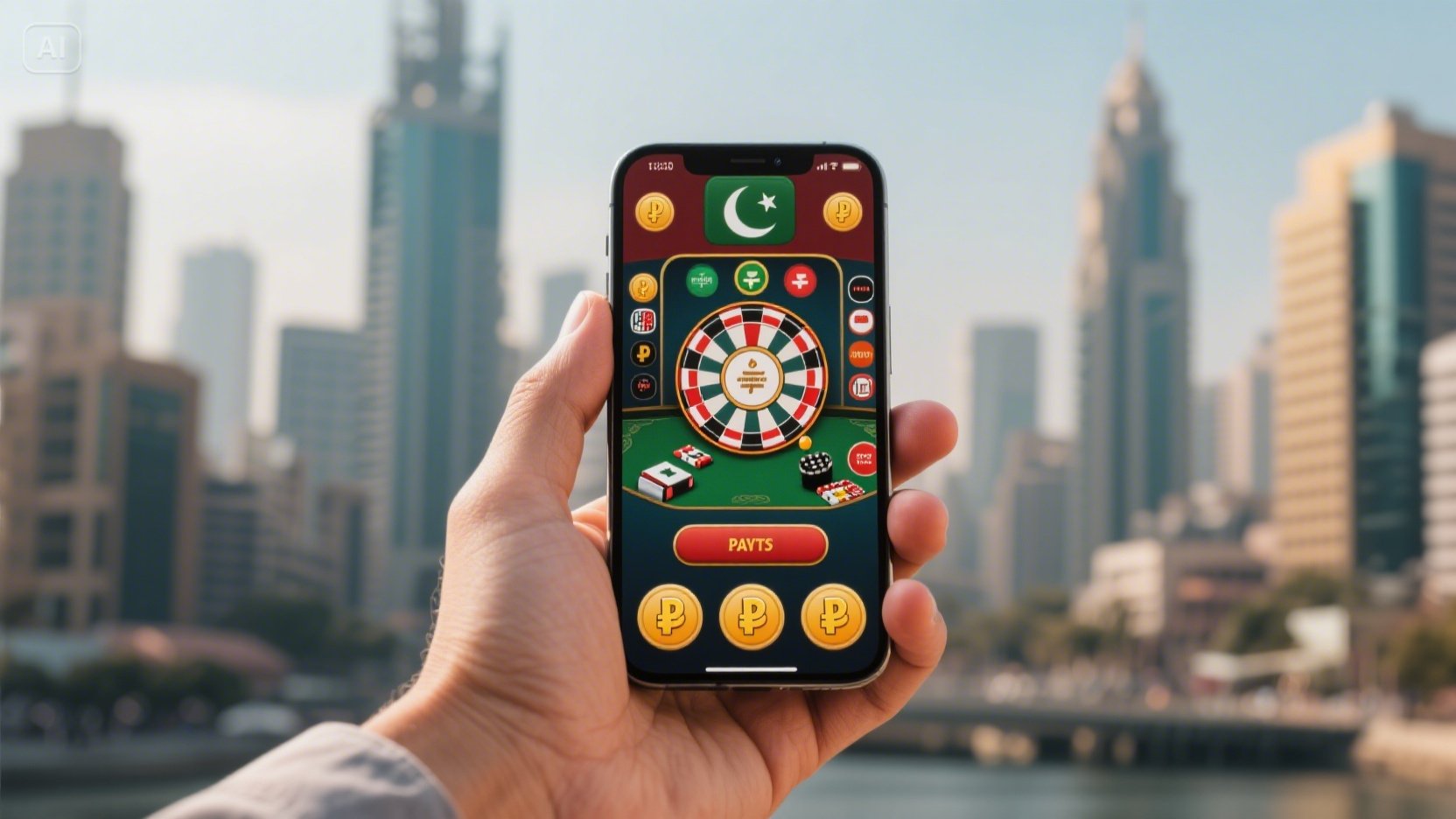 Casino poker win slot desktop and mobile interfaces